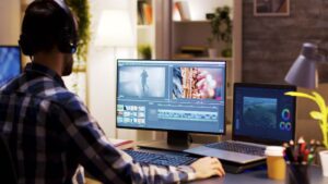 video production (illustration)